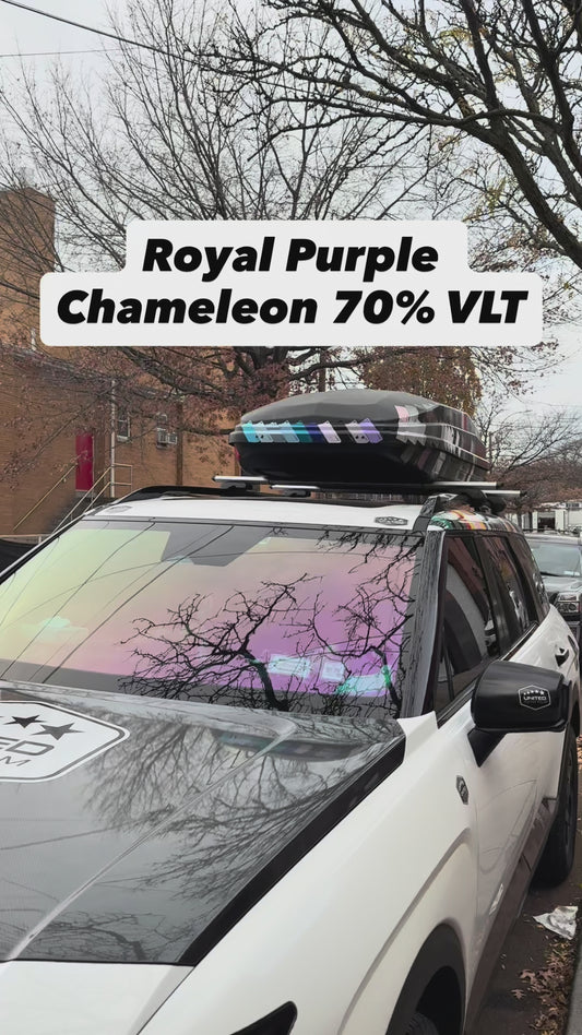 Chameleon Ceramic Window Film - Royal Purple 70%