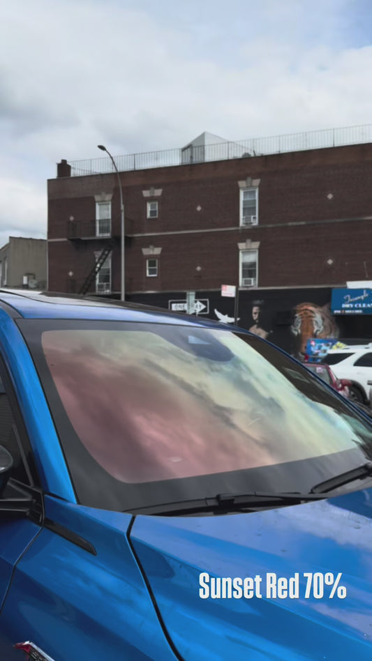 Chameleon Ceramic Window Film - Sunset Red 70%