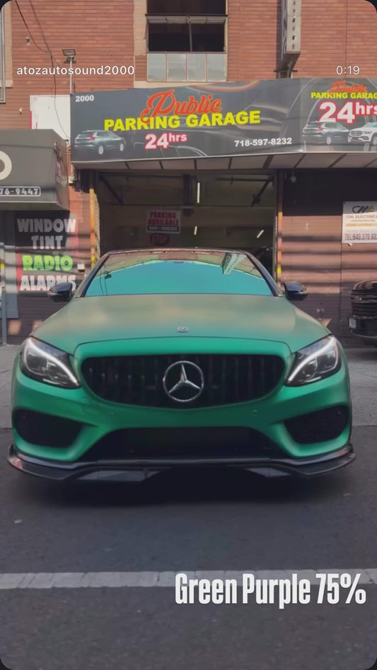 Chameleon Ceramic Window Film - Green Purple 75%