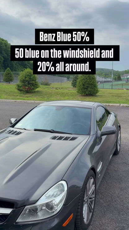 Inorganic Ceramic Window Film - Benz Blue 50%