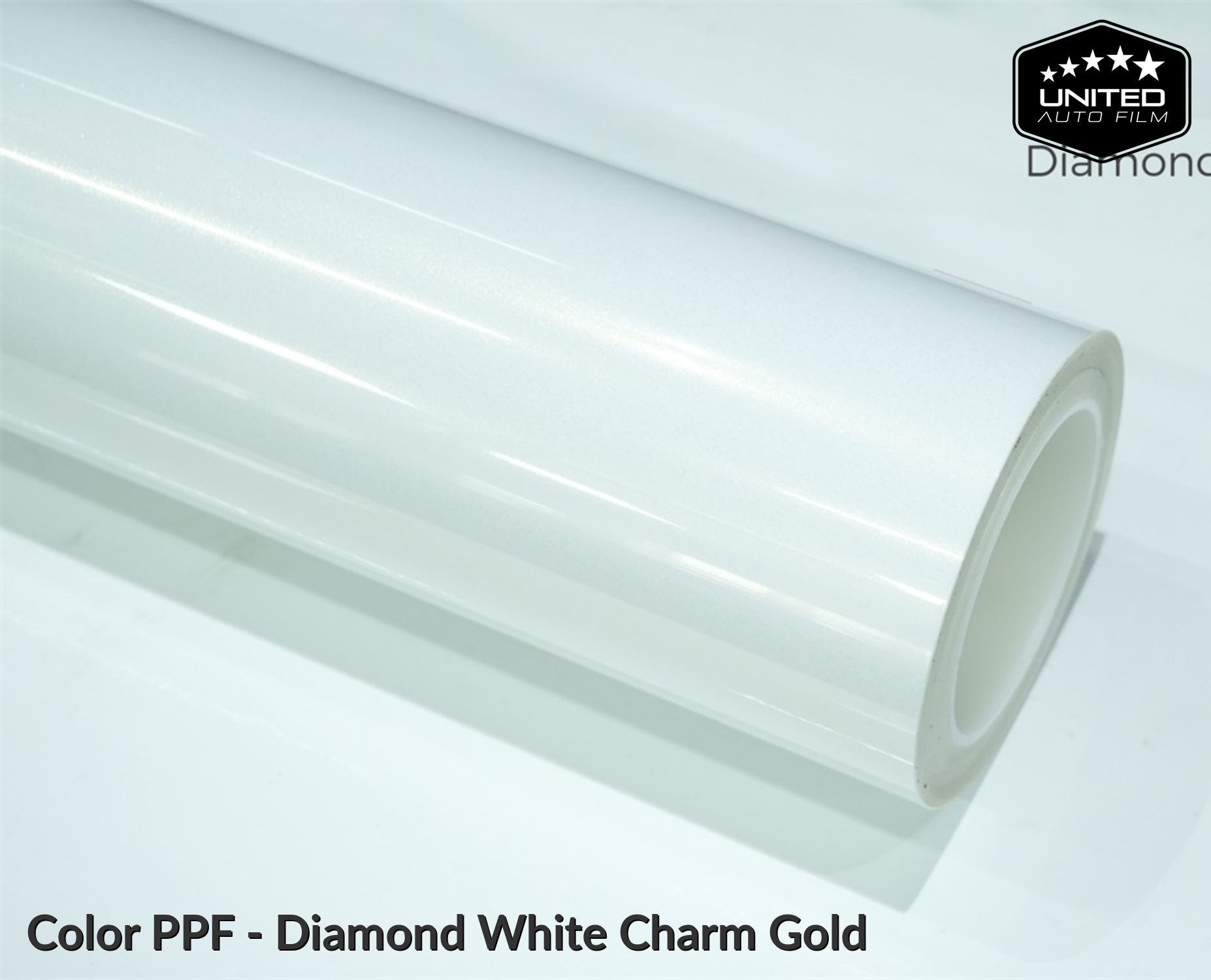 United Auto Film Color PPF - Diamond White Charm Gold