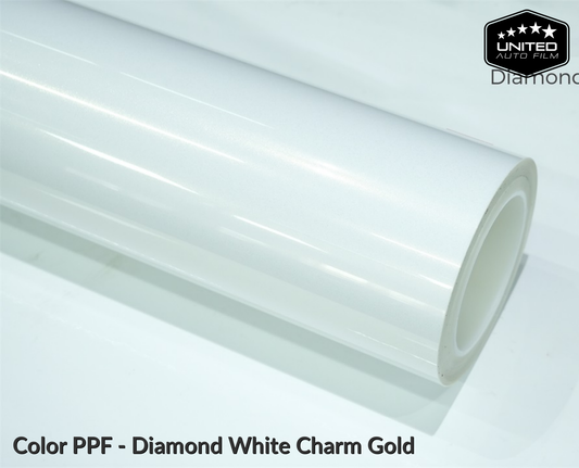 United Auto Film Color PPF - Diamond White Charm Gold