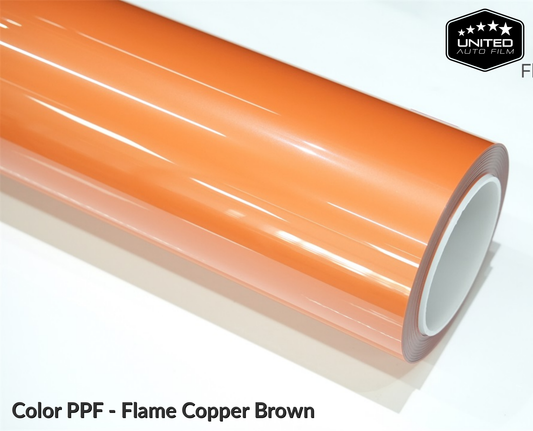 United Auto Film Color PPF - Flame Copper Brown