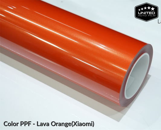 United Auto Film Color PPF - Lava Orange A