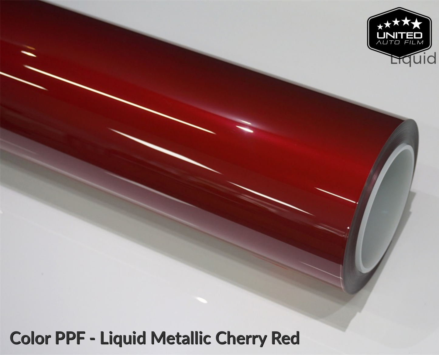 United Auto Film Color PPF - Liquid Metallic Cherry Red