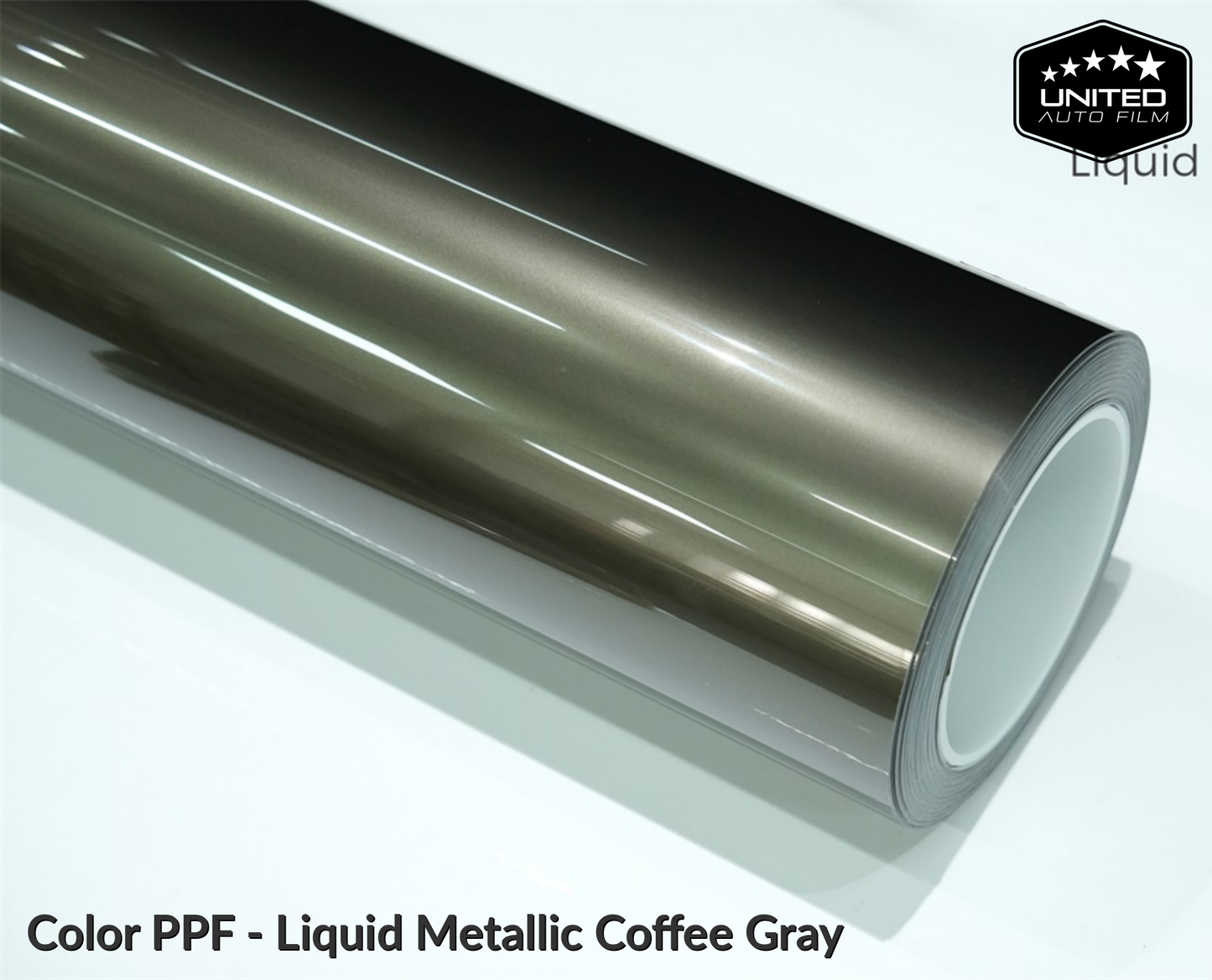 United Auto Film Color PPF - Liquid Metallic Coffee Gray