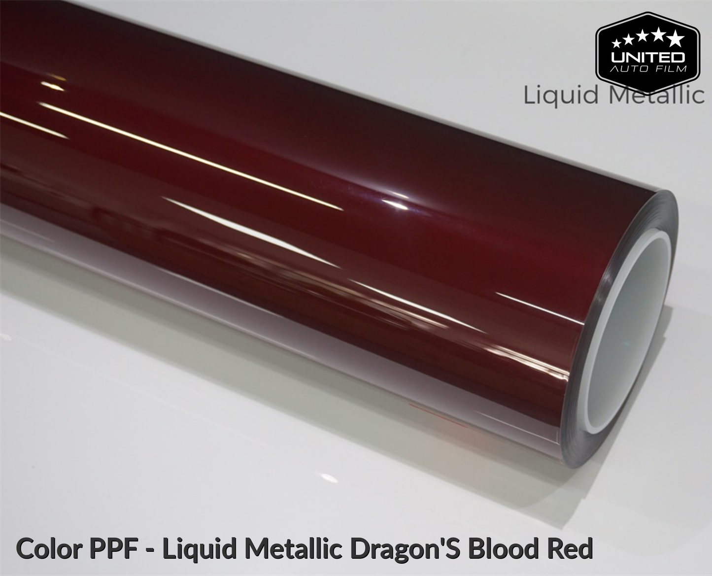 United Auto Film Color PPF - Liquid Metallic Dracaena Red