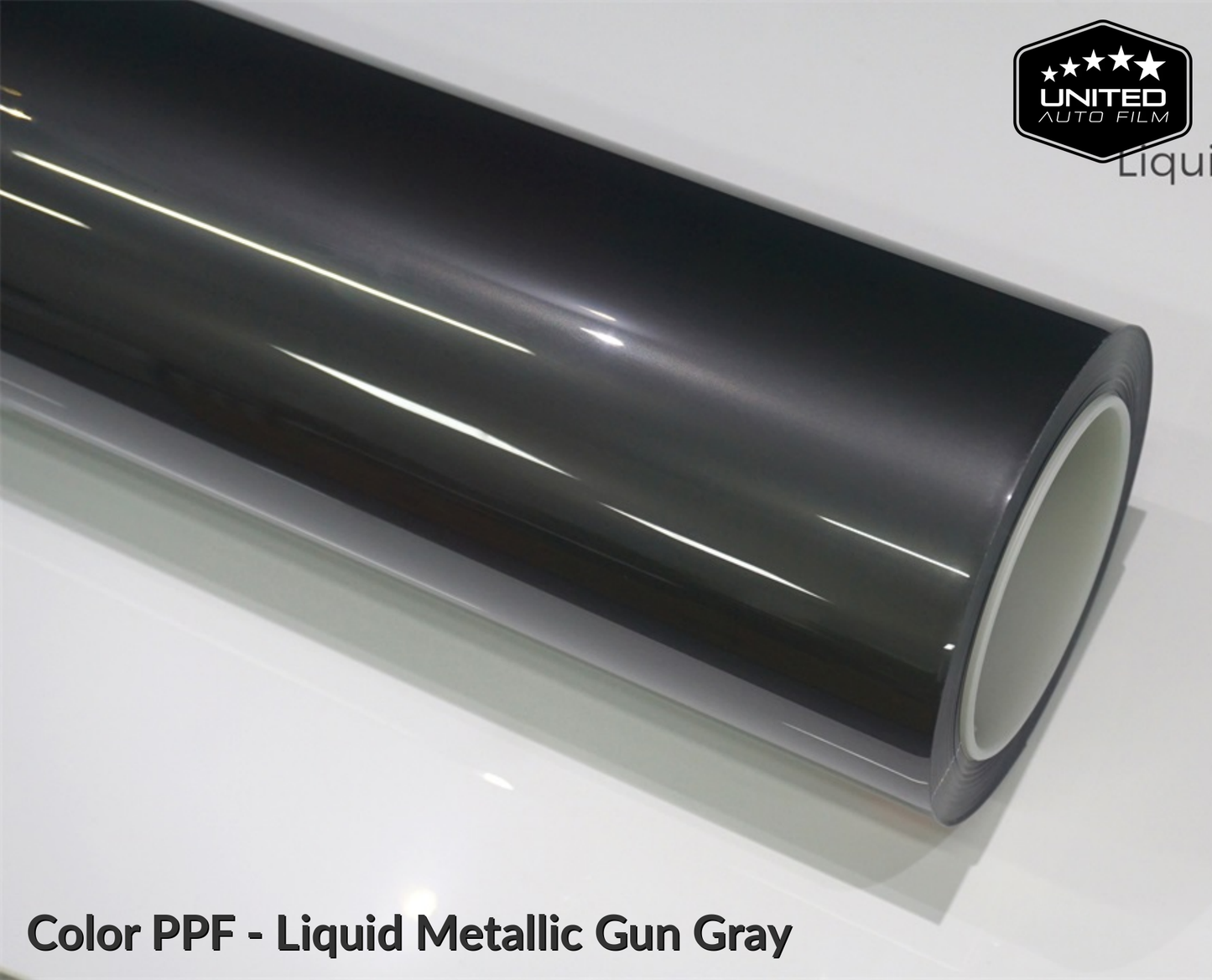 United Auto Film Color PPF - Liquid Metallic Gun Gray