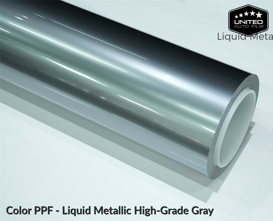 United Auto Film Color PPF - Liquid Metallic High-grade Gray