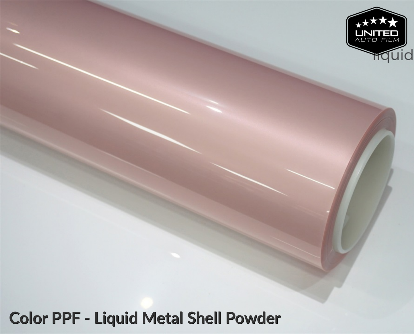 United Auto Film Color PPF - Liquid Metallic Shell Pink
