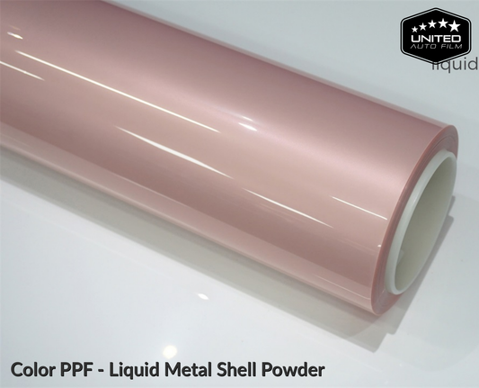 United Auto Film Color PPF - Liquid Metallic Shell Pink