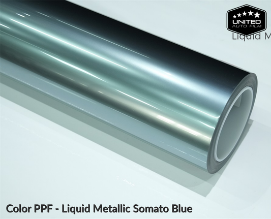 United Auto Film Color PPF - Liquid Metallic Somato Blue
