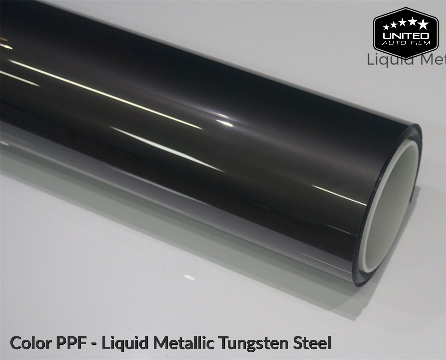 United Auto Film Color PPF - Liquid Metallic Tungsten Steel
