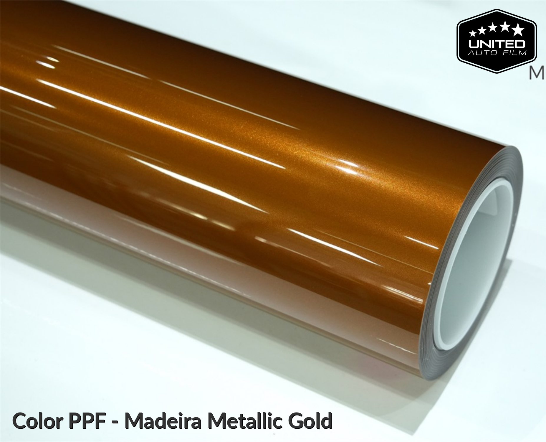 United Auto Film Color PPF - Madeira Metallic Gold