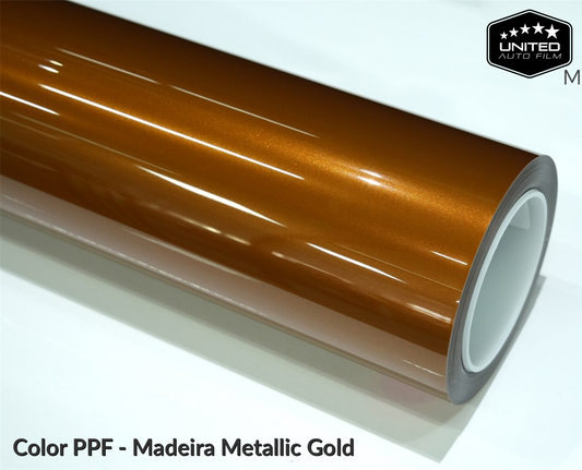 United Auto Film Color PPF - Madeira Metallic Gold