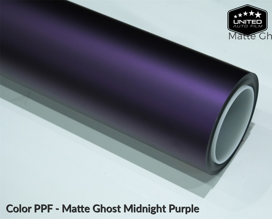 United Auto Film Color PPF - Matte Ghost Midnight Purple