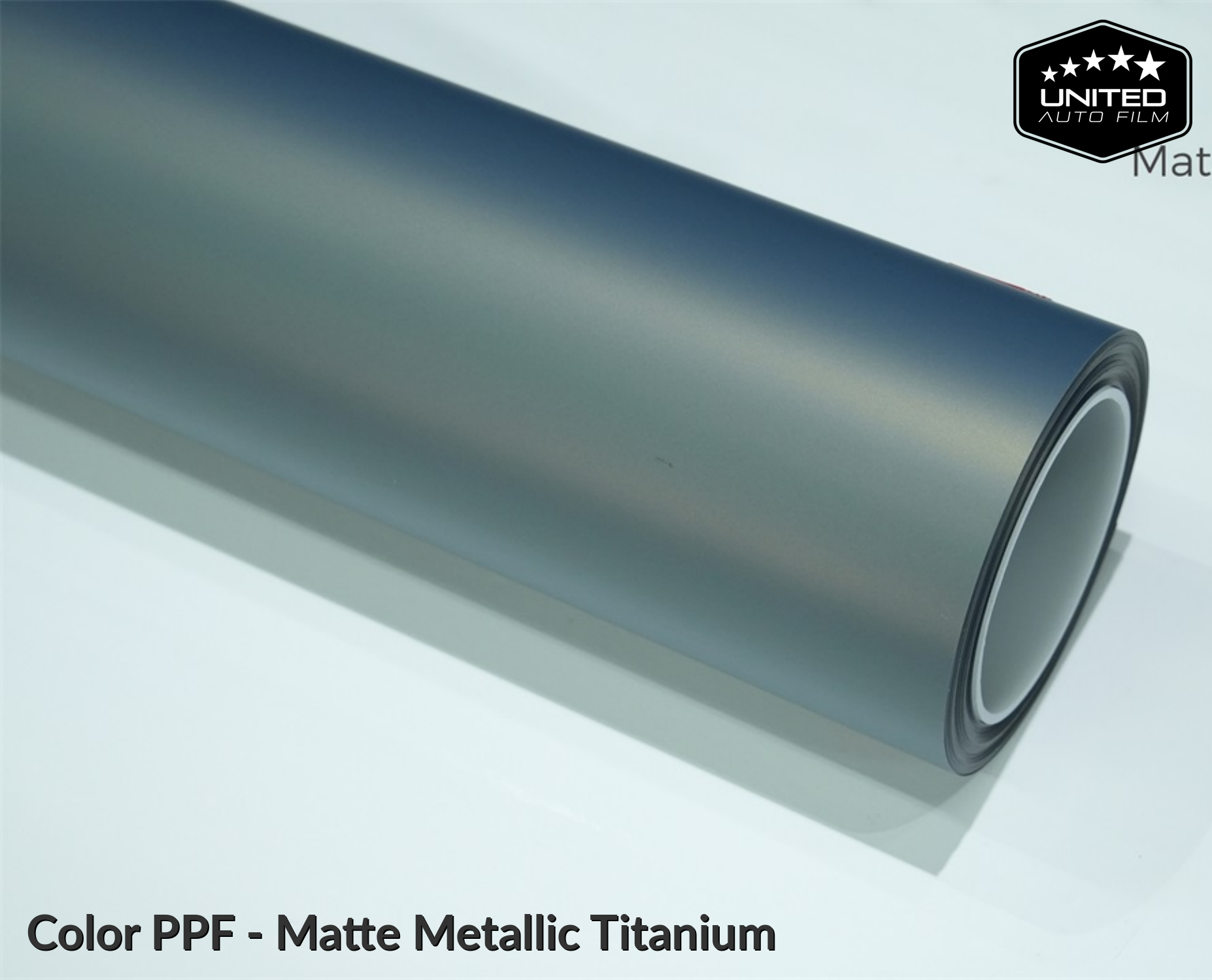 United Auto Film Color PPF - Matte Metallic Titanium