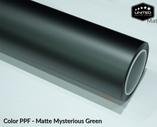 United Auto Film Color PPF - Matte Mysterious Green