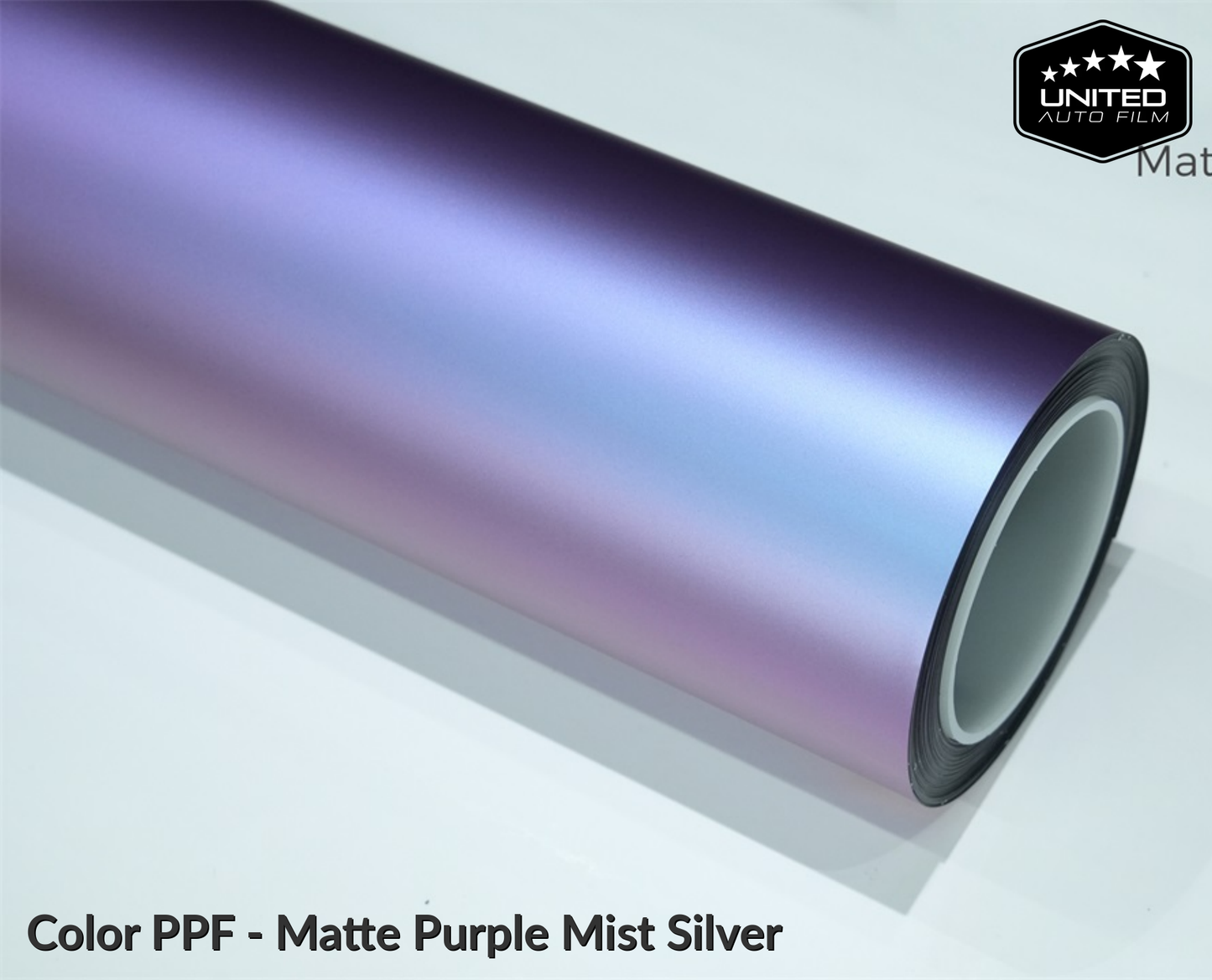 United Auto Film Color PPF - Matte Purple Mist Silver