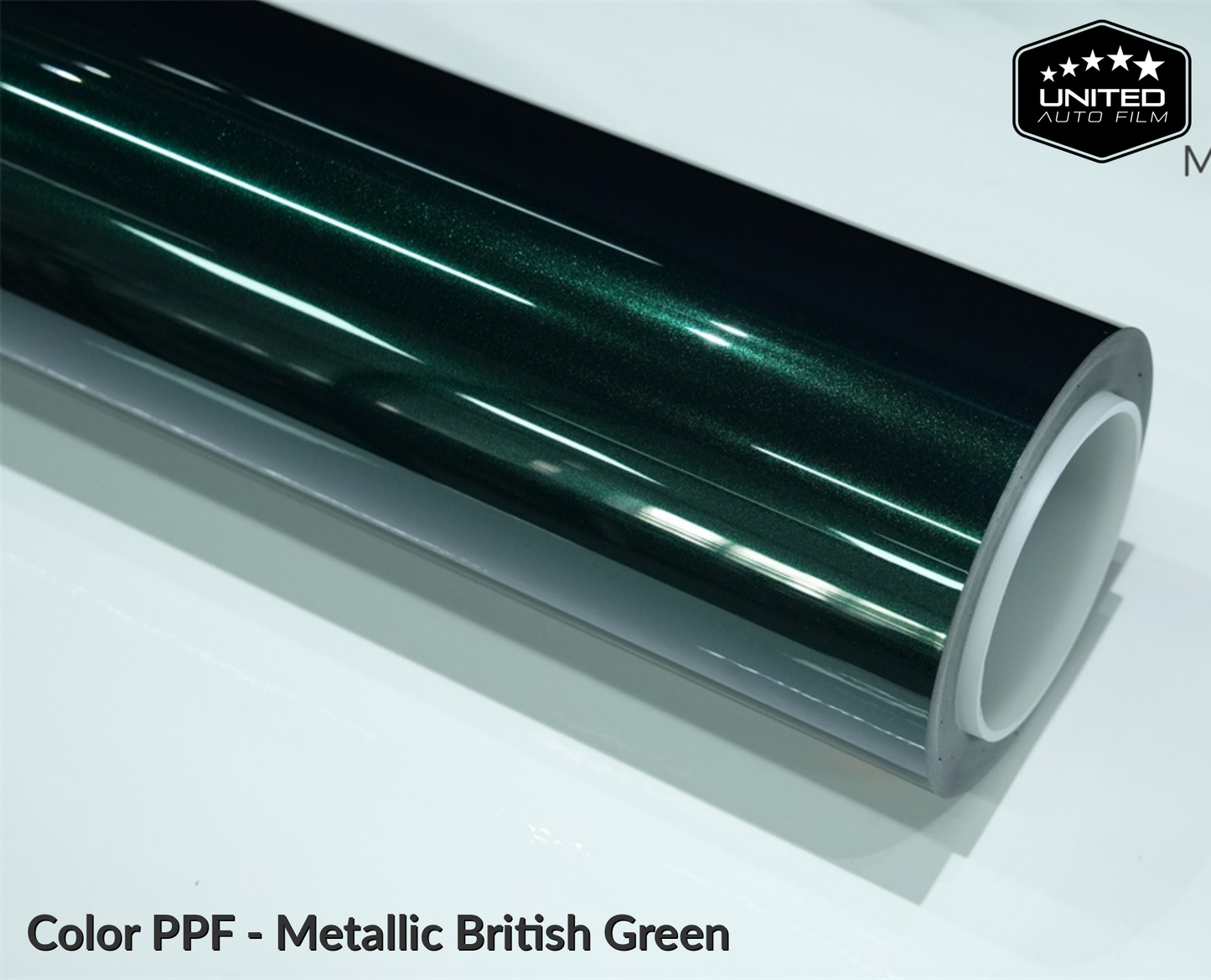 United Auto Film Color PPF - Metallic British Green