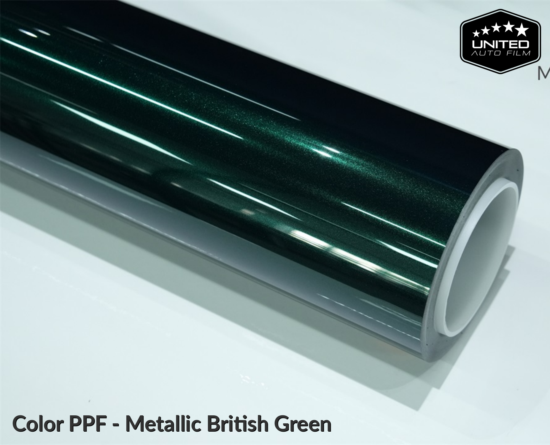 United Auto Film Color PPF - Metallic British Green