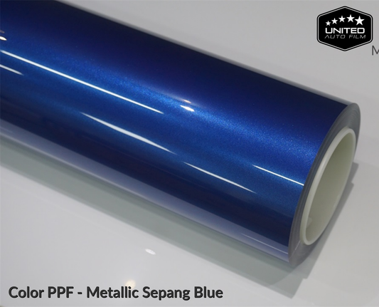 United Auto Film Color PPF - Metallic Fog Blue