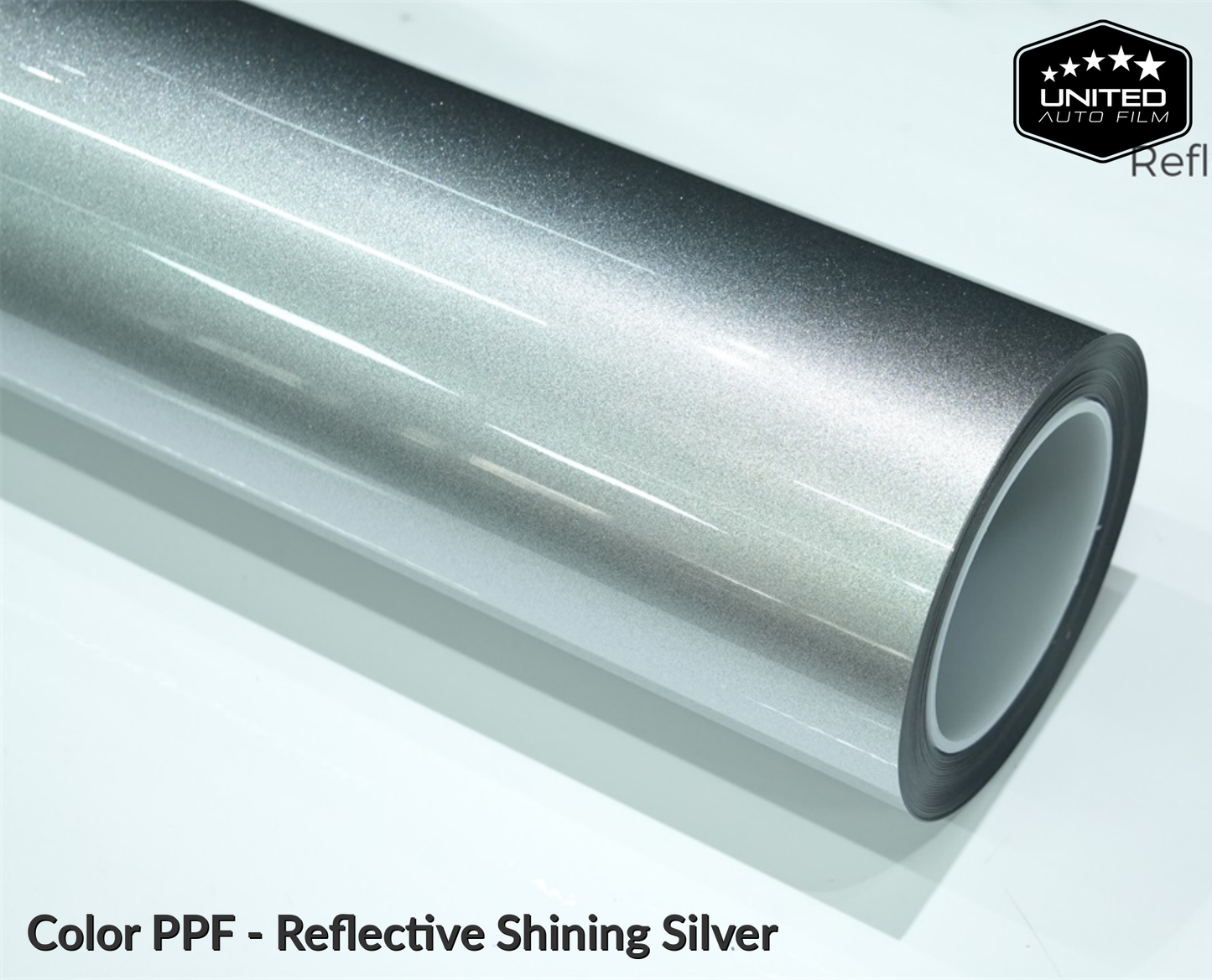 United Auto Film Color PPF - Reflective Shining Silver