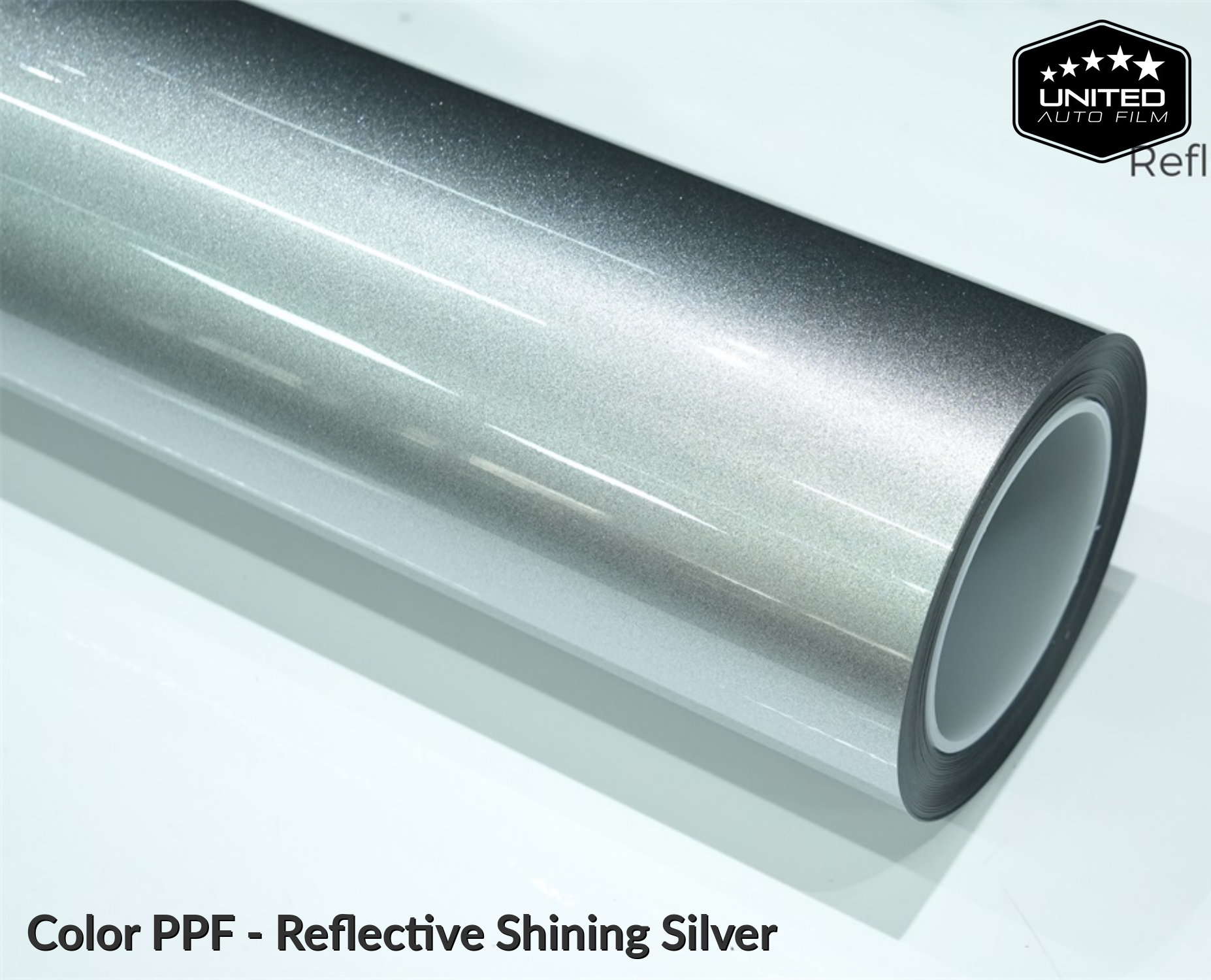 United Auto Film Color PPF - Reflective Shining Silver
