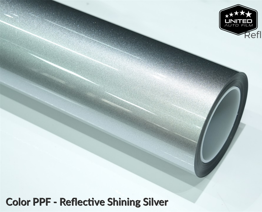 United Auto Film Color PPF - Reflective Shining Silver