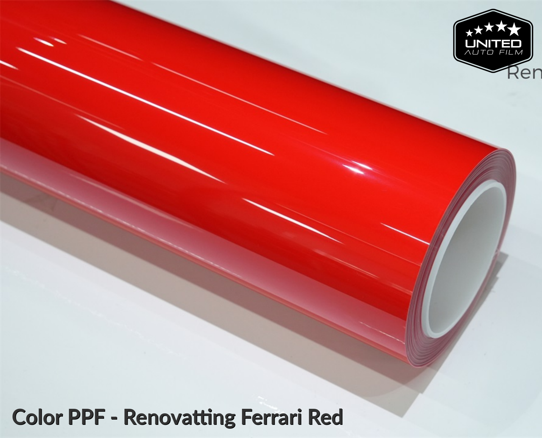 United Auto Film Color PPF - Renovatting Ferrari Red