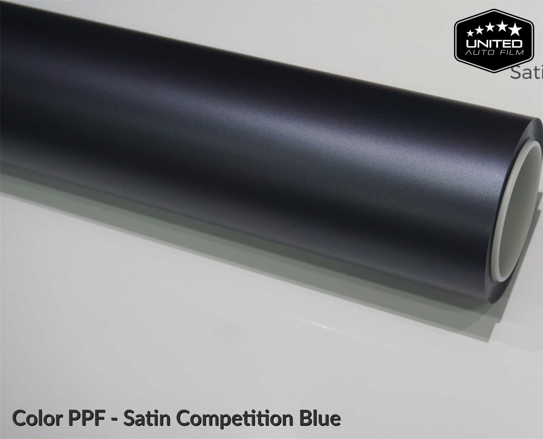 United Auto Film Color PPF - Satin Tunisian Blue